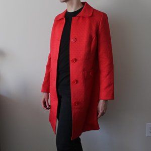 Josephine Chaus embossed long jacket